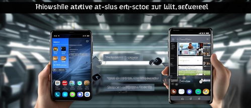 怎么切屏华为手机