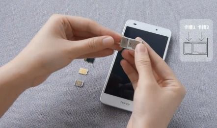 华为手机怎么sim换卡