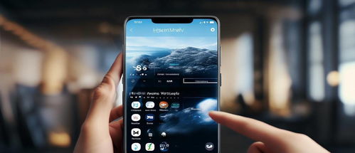 华为手机怎么试用主题