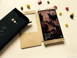 华为手机怎么使用皮套