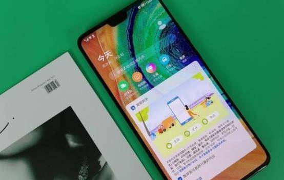 华为手机怎么两屏