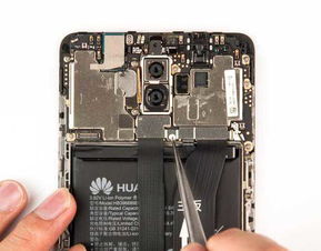 手机华为9怎么拆