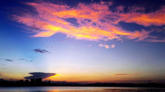 华为手机怎么拍晚霞