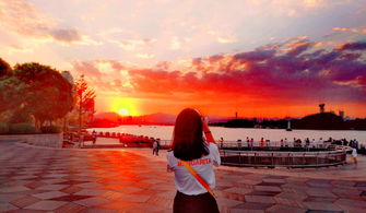 华为手机怎么拍出晚霞