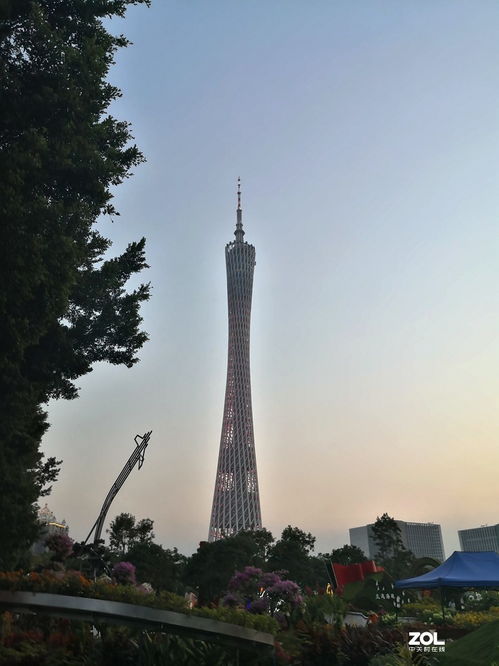 华为手机怎么拍钟楼