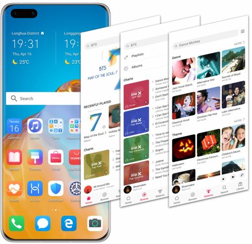 华为手机怎么存歌