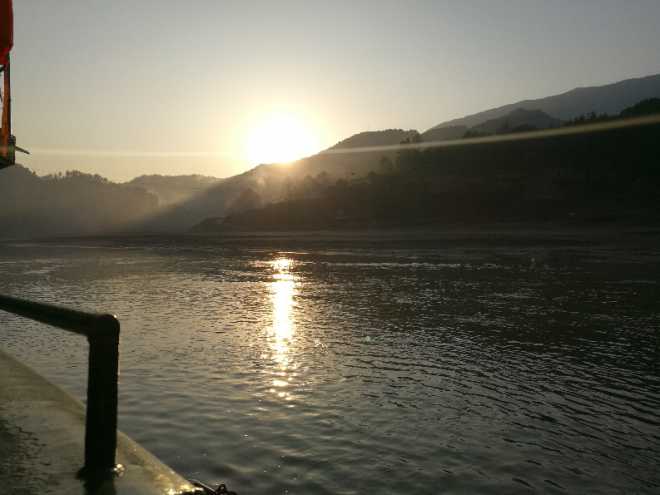 华为手机 怎么拍日落