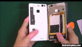 华为手机怎么打后盖