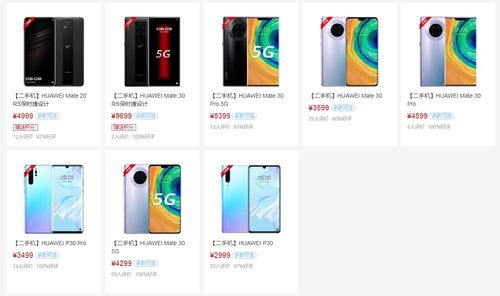 华为怎么卖屏保手机