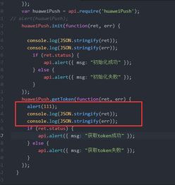 华为手机怎么获取token