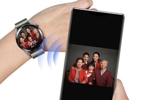 华为手机表盘怎么互传