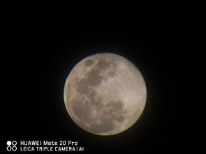 华为手机月亮怎么拍