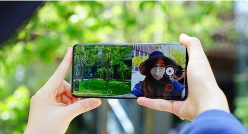 华为手机怎么拍花艺