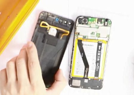 华为手机5怎么拆机