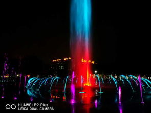 华为手机喷泉怎么拍